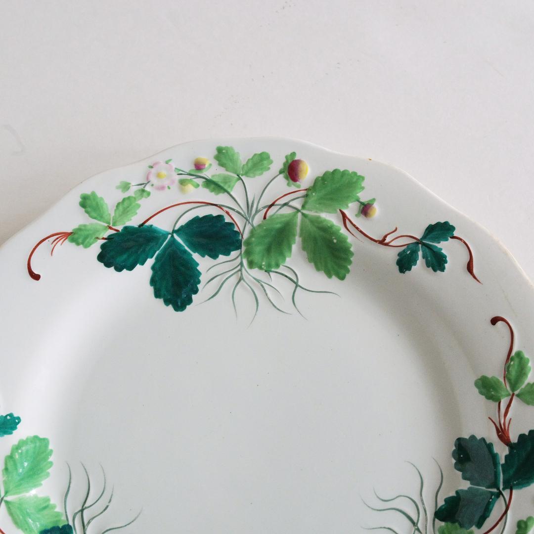 ジョルジュ・サンドのいちご皿 FRAISE クレイユモントロー B *状態良