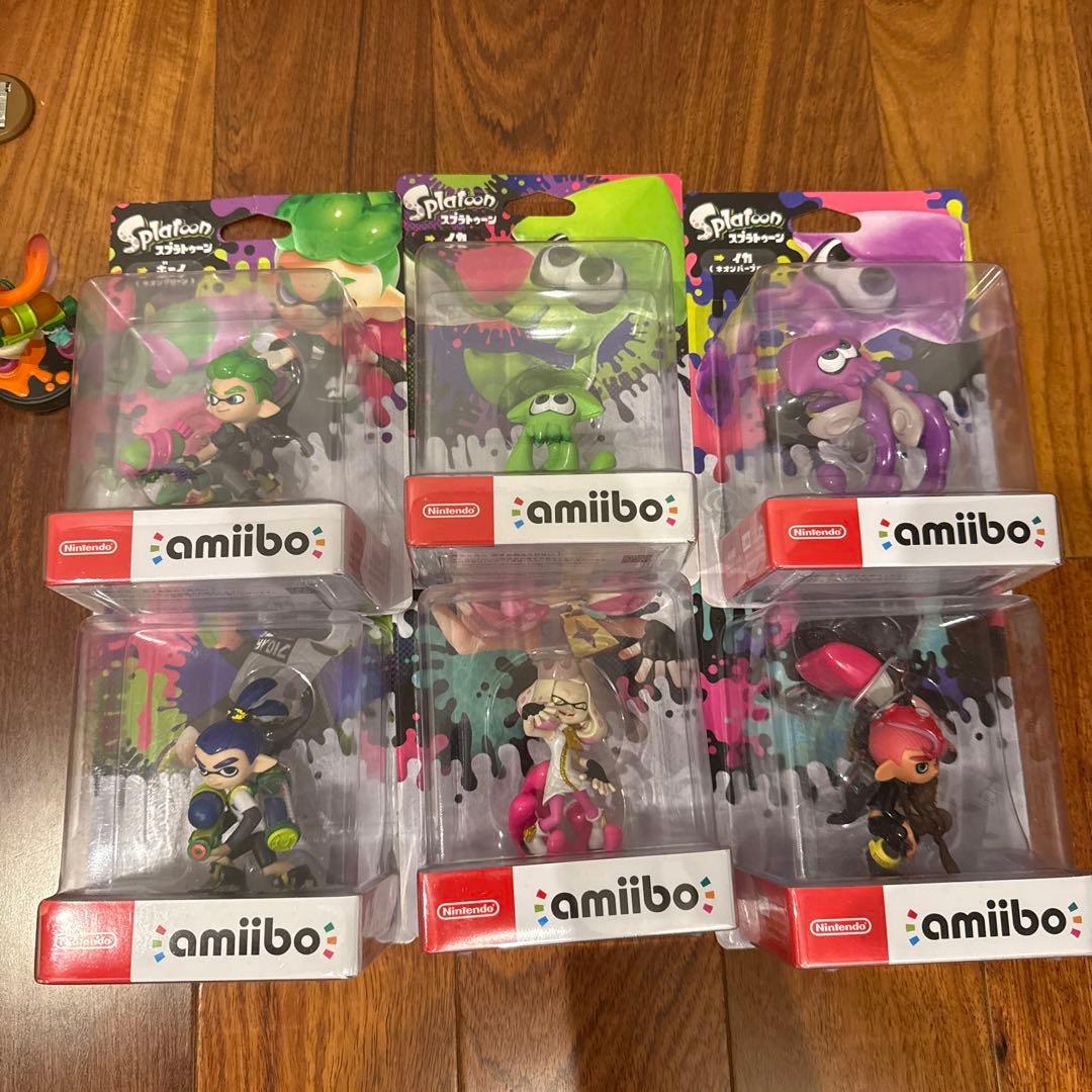 スプラトゥーン　amiibo まとめ売り　9体