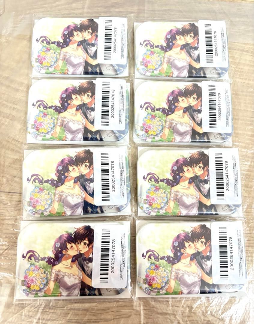 HoneyWorks 告白実行委員会　Wedding スクエア缶バッジ