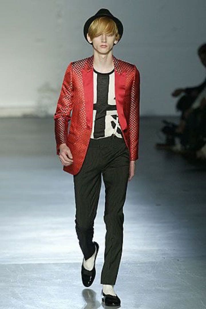 トップス SS06 \"dior homme\"union jack mesh tank