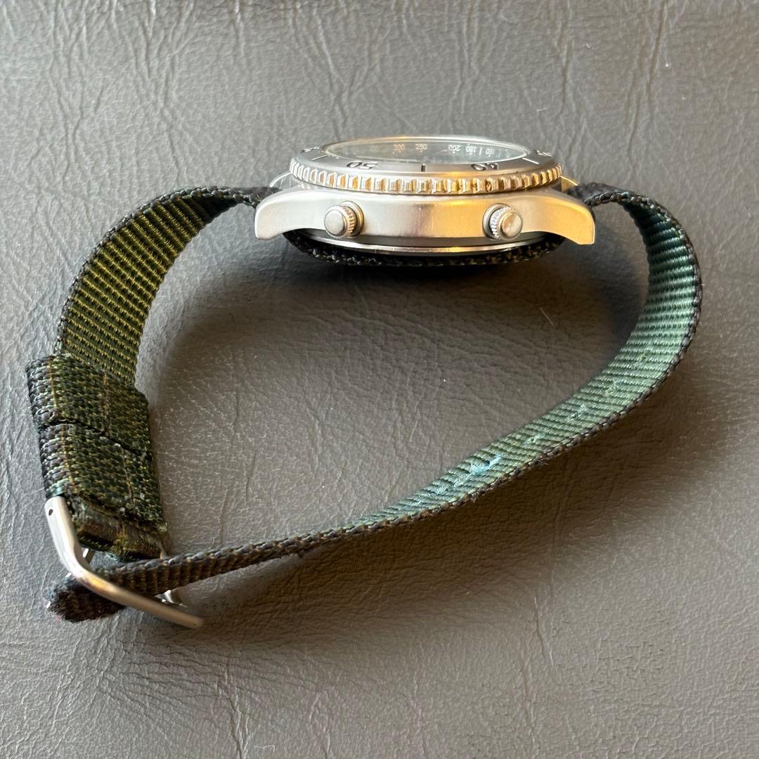 希少　稼動品　CASIO TIMBER CRUISER クロノグラフ腕時計