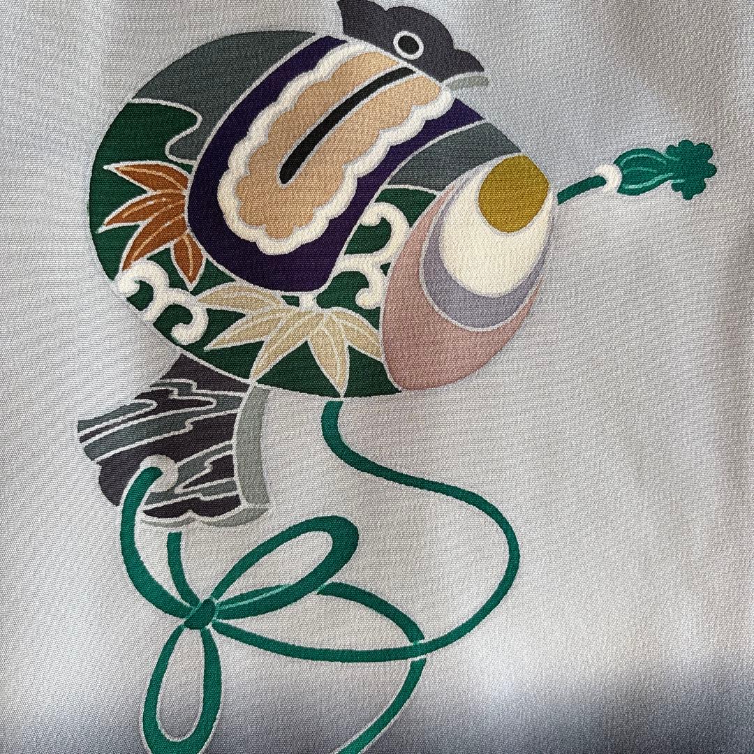 七五三　正絹男の子お祝い着羽織 産着