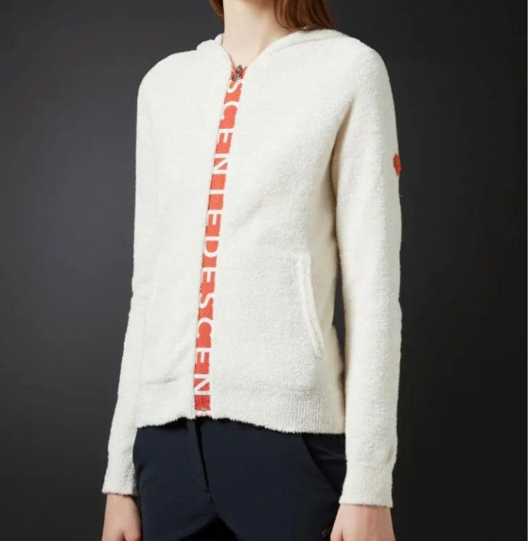 【即日発送可】DESCENTE GOLF モールニットパーカー