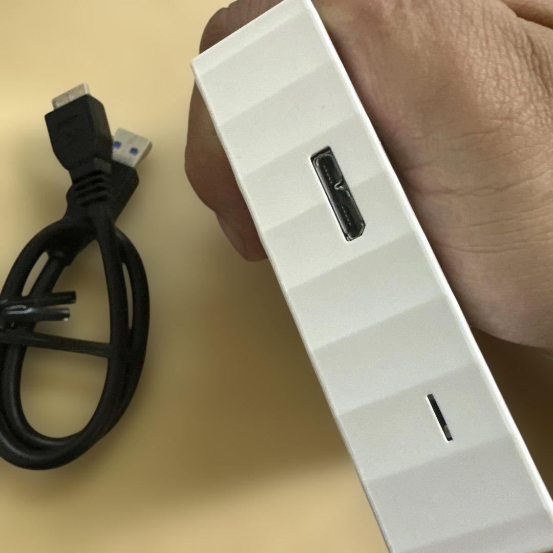 34.PS5テレビ録画windowsPCMac用ポータブルHDD4TB