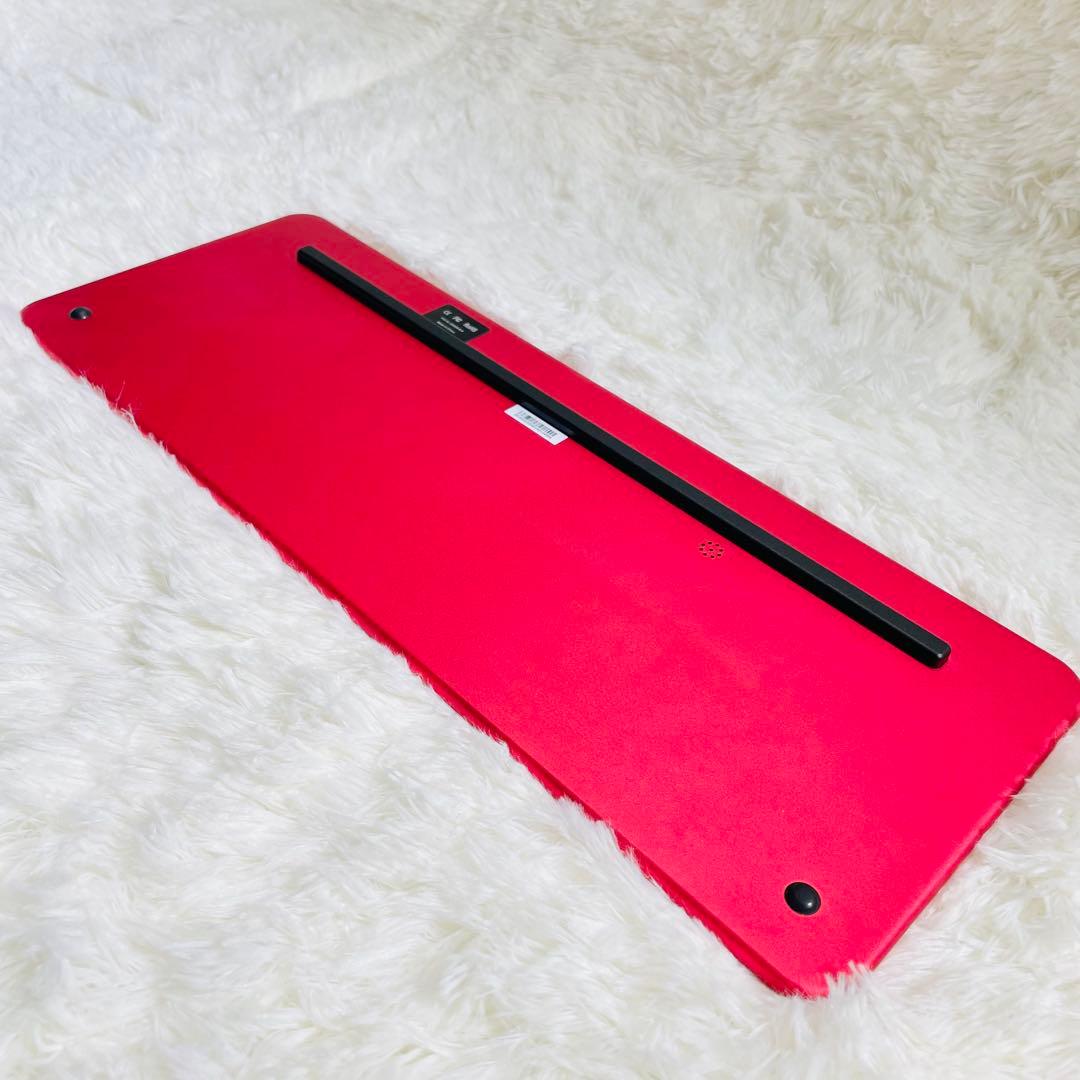希少　超美品　Bastron B10 pro ガラス製キーボード　レッド　無線
