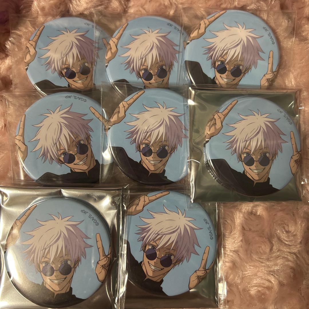 呪術廻戦展 アニメーション 懐玉・玉折 五条悟 缶バッジ