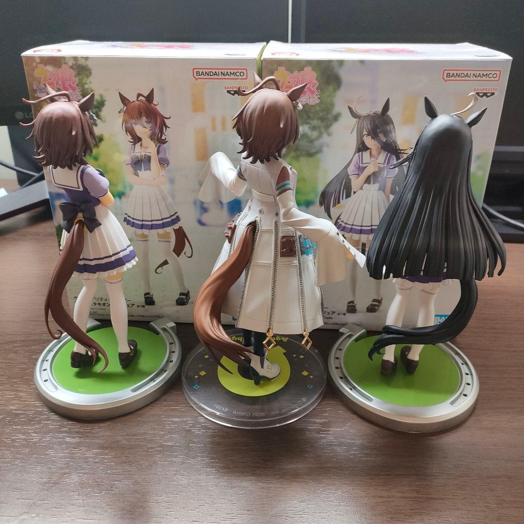 ウマ娘 アグネスタキオン マンハッタンカフェ フィギュア 3個セット 一番くじ