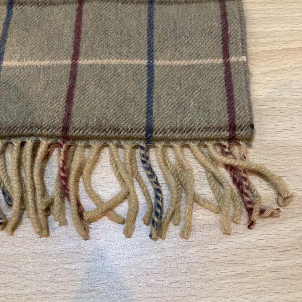 新品 Burberrys バーバリー カシミヤ チェック マフラー 袋付