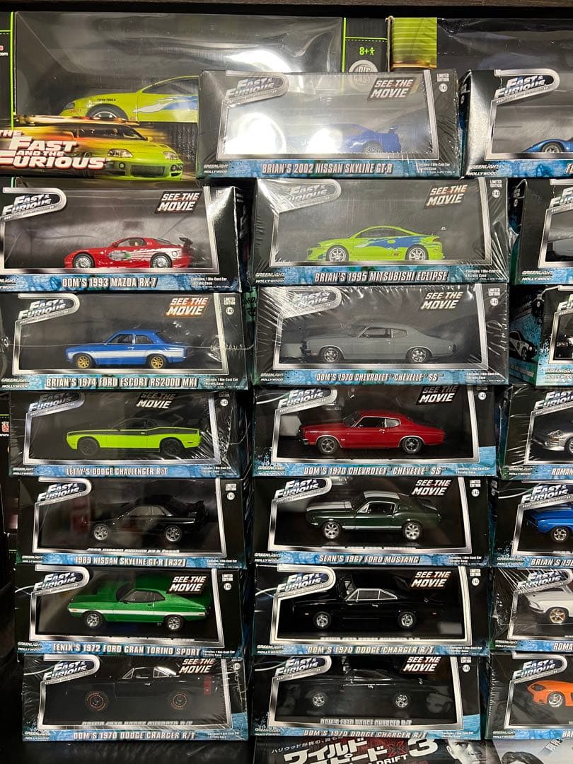 FAST&FURIOUS ワイルドスピード ミニカー 1:32 COMPLETE