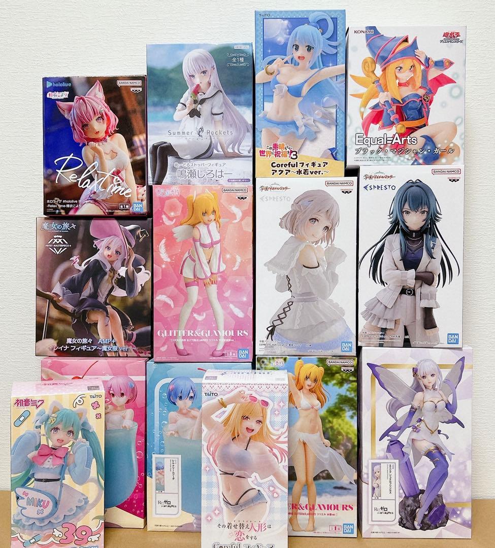 美少女フィギュア　14体　まとめ売り　プライズ