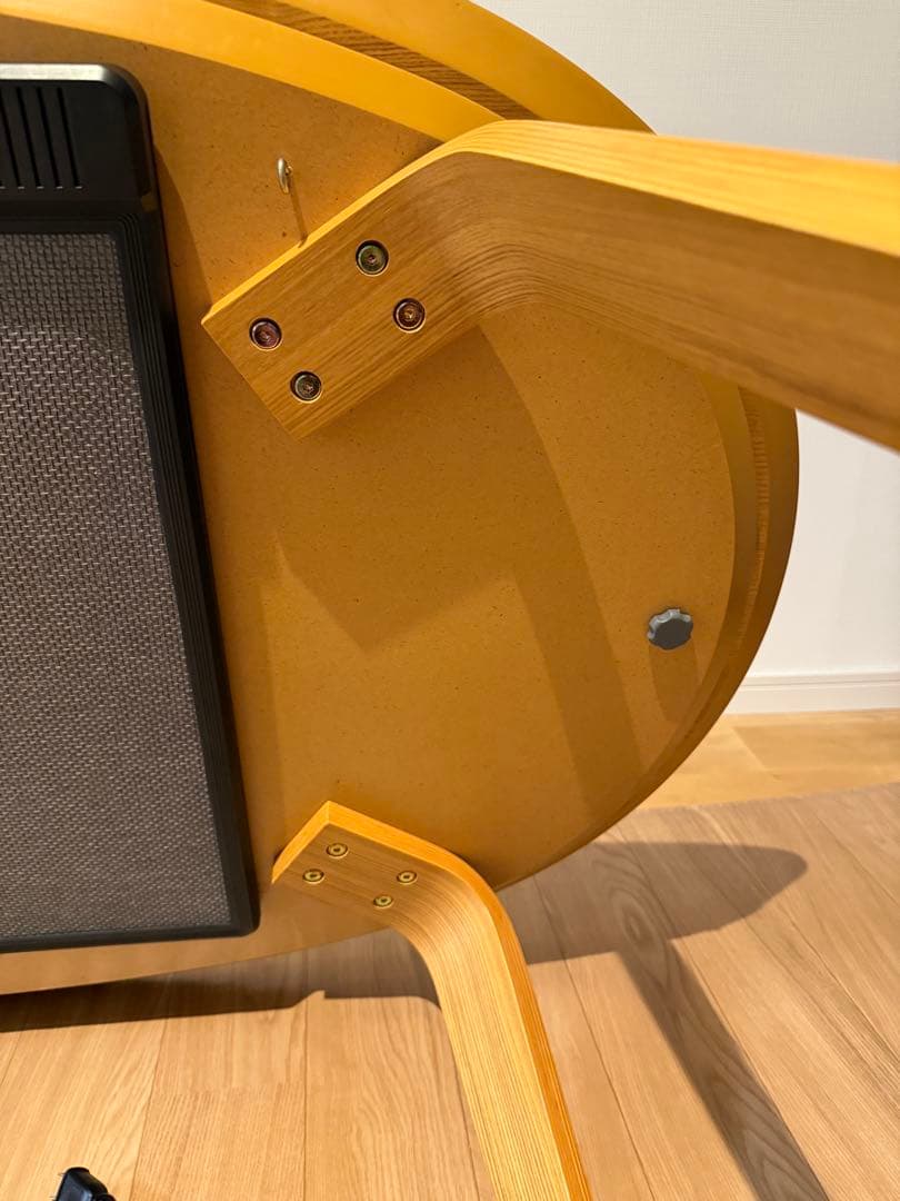 無印良品こたつテーブル楕円+ケーブル非売品