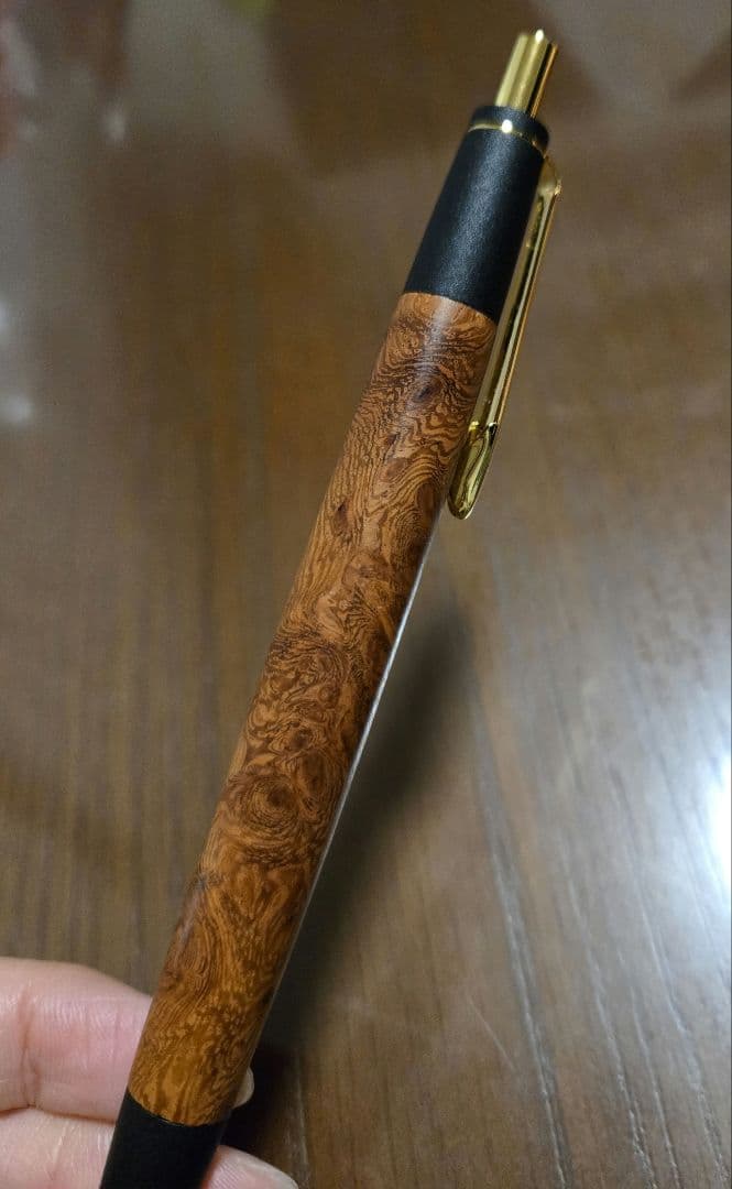 ボナンペン　花梨瘤　ボールペン