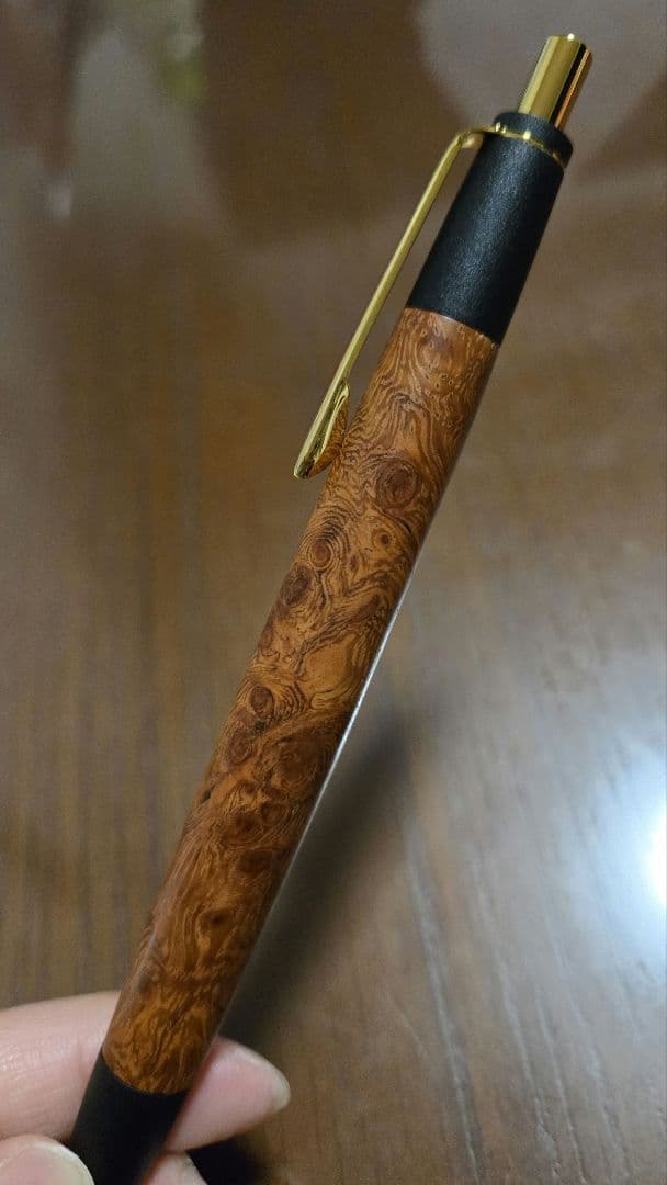 ボナンペン　花梨瘤　ボールペン