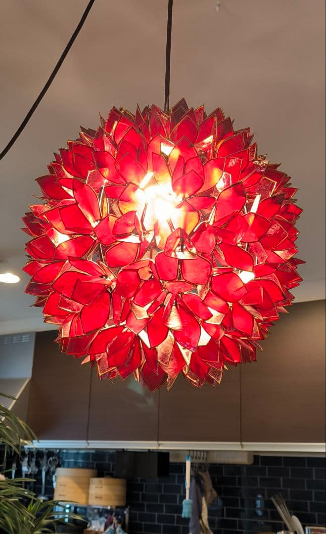 CAHAYA カピスシェル ペンダントライト φ40cm　アジアン