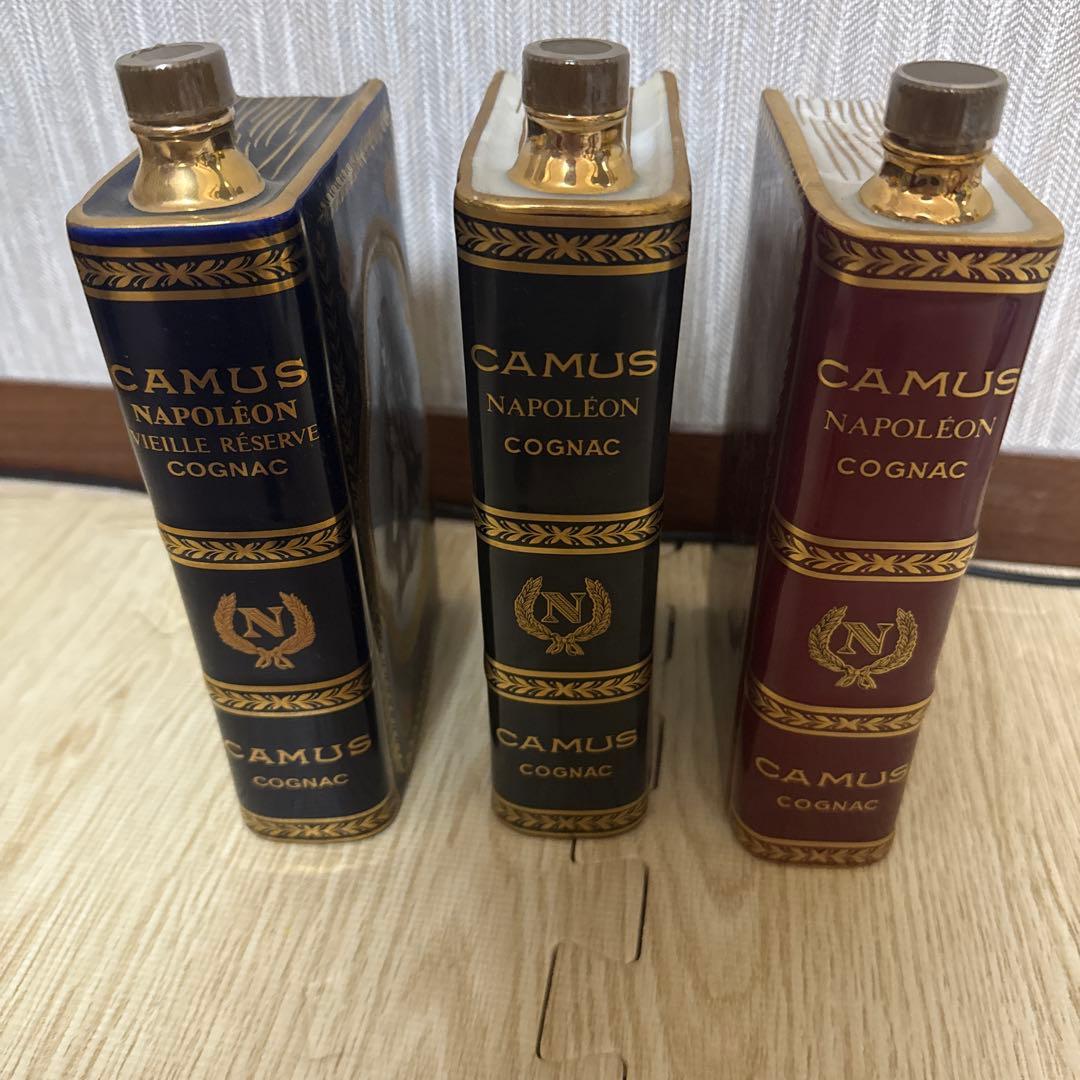 未開栓 カミュ ナポレオン ブック 3種セット CAMUS NAPOLEON