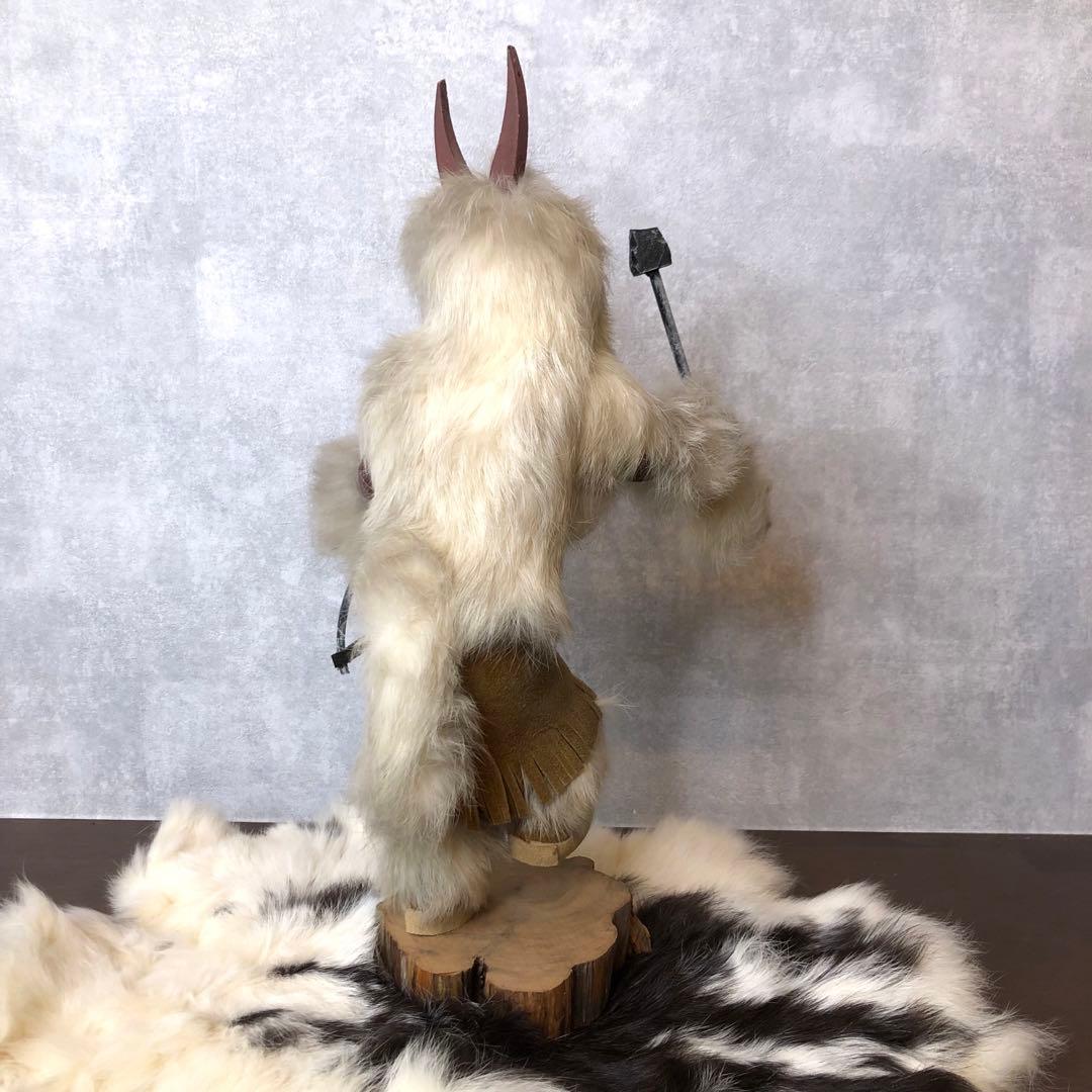 アンティーク カチナドール ウルフダンサー フィギュア 人形