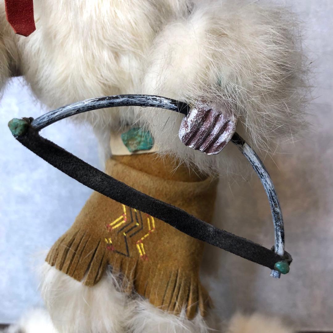 アンティーク カチナドール ウルフダンサー フィギュア 人形