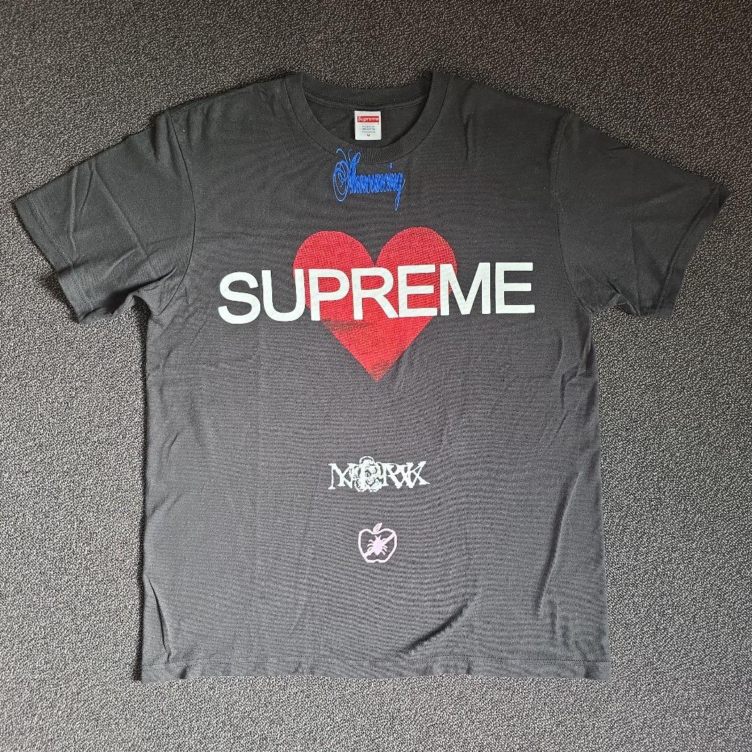 最終価格 supreme Announcing Tee Black M
