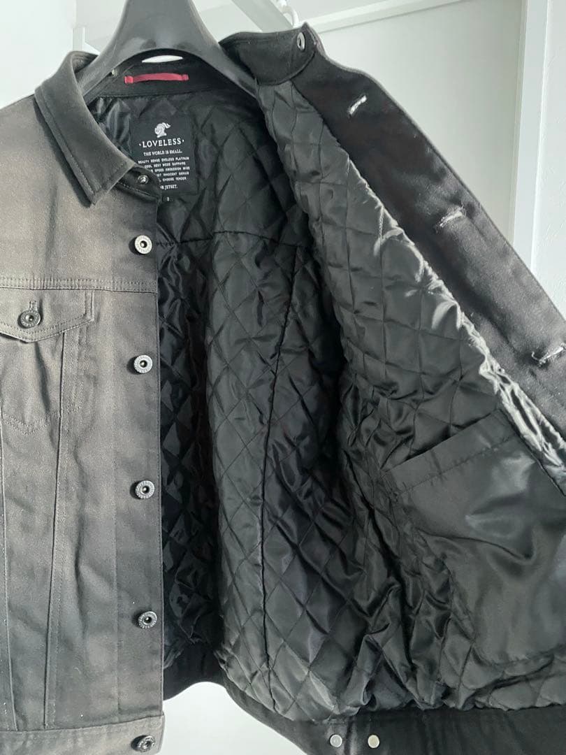 LOVELESS ブラック　レザージャケット