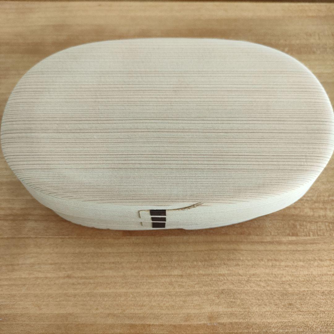 【新品】曲げわっぱ 中型 仕切り付き