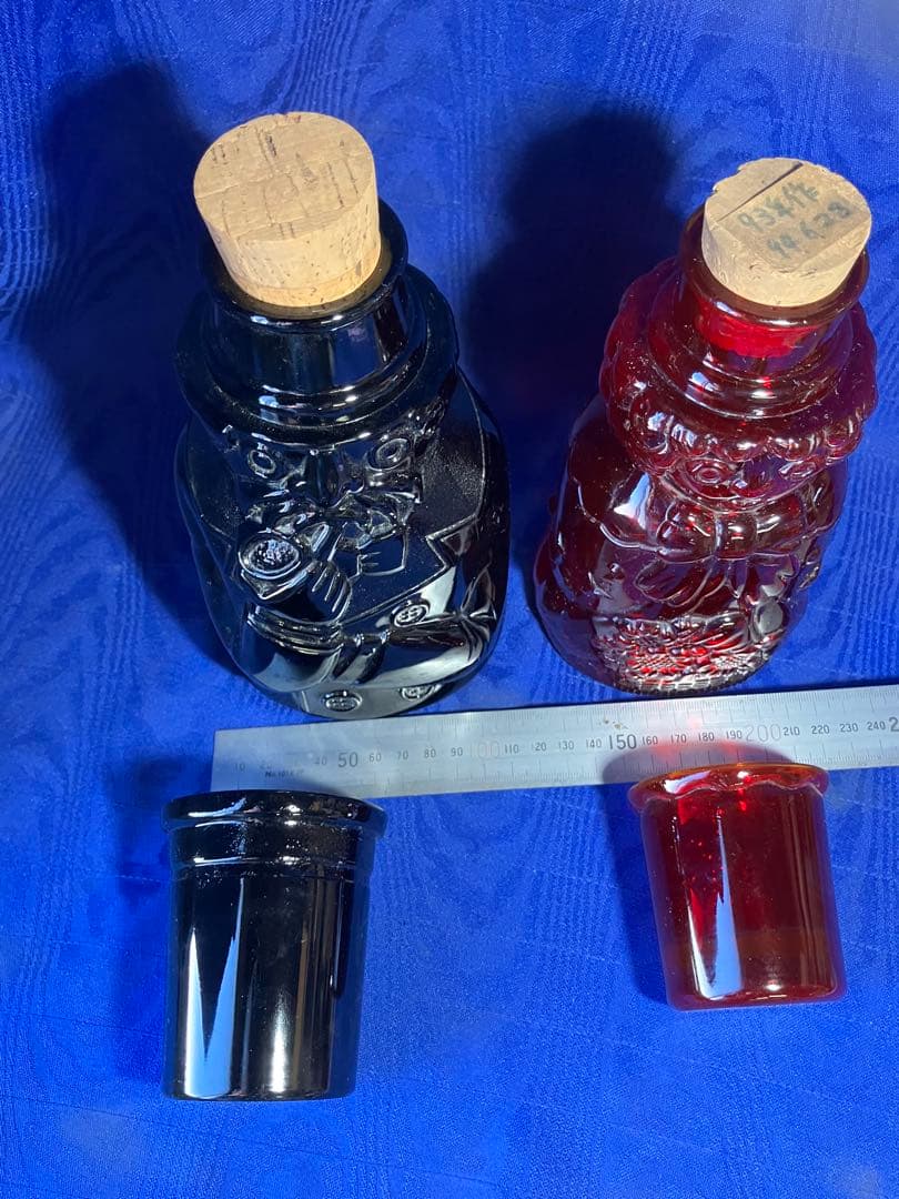 広田硝子　ガラスボトルセット　ビンテージ