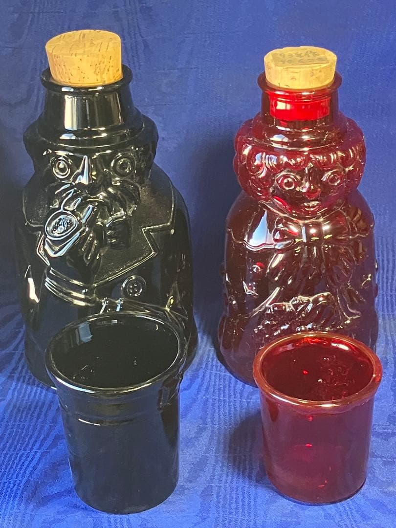 広田硝子　ガラスボトルセット　ビンテージ