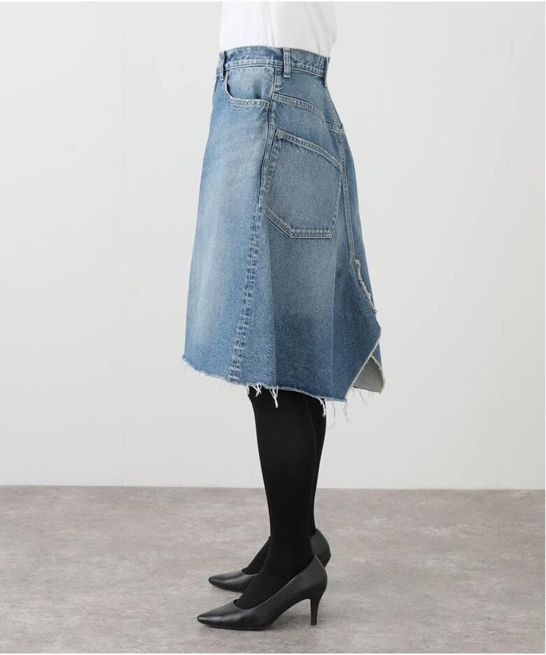 美品　マディソンブルー A-LINE SK DENIM スカート