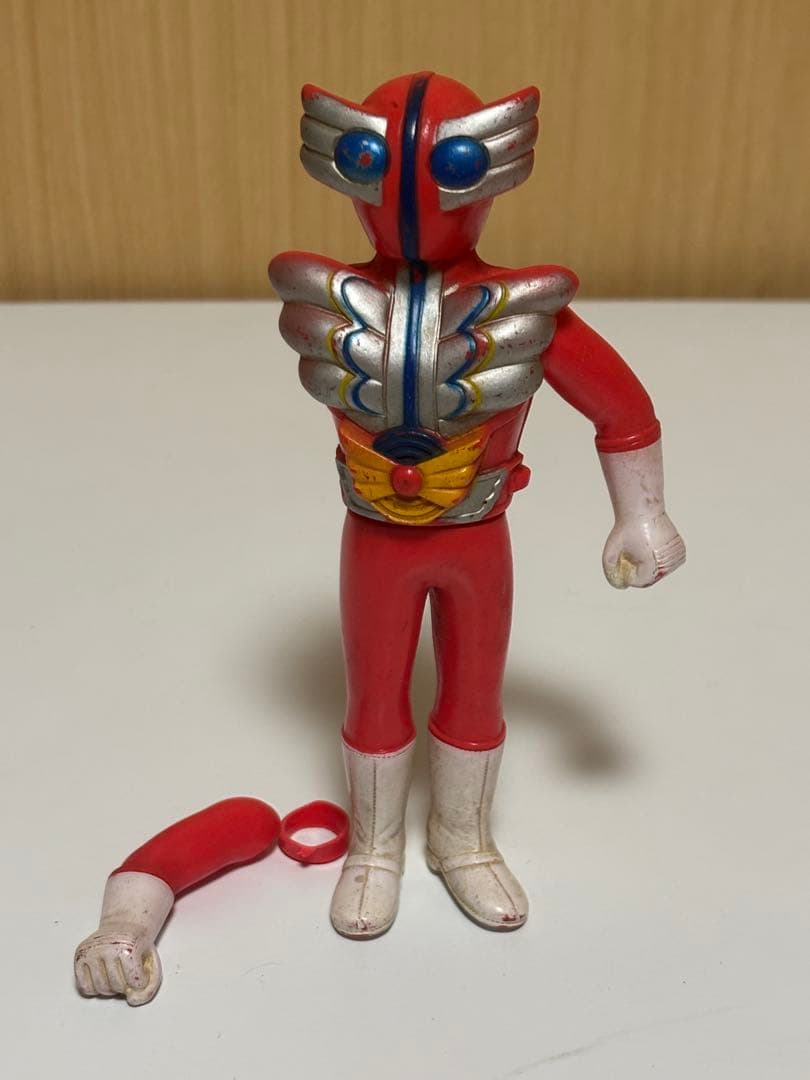 フィギュア ソフビ ブルマァク　超神ビビューン 石森プロ3体セット