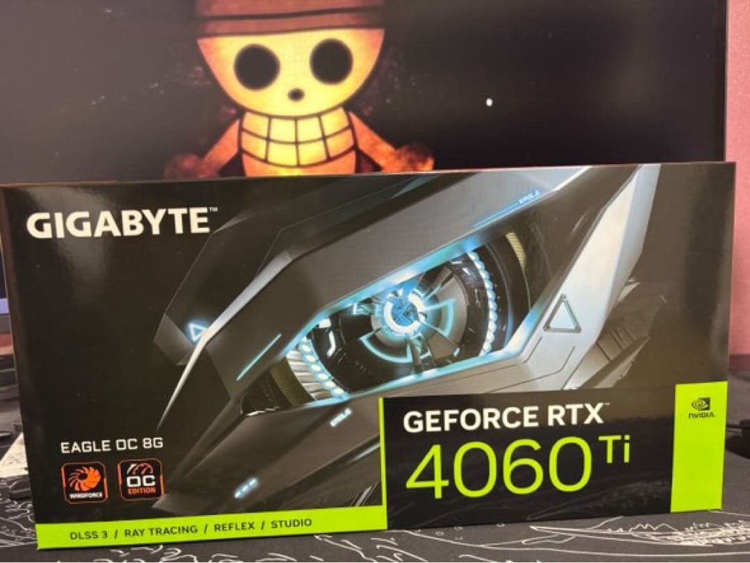 グラフィックボード・グラボ・ビデオカード GIGABYTE GEFORCE RTX 4060 Ti 8GB