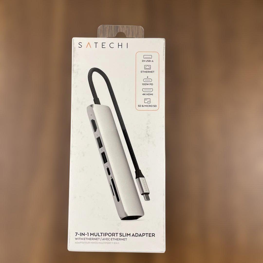 11431未開封SATECHI 7-in-1 Slim Plus USB-C