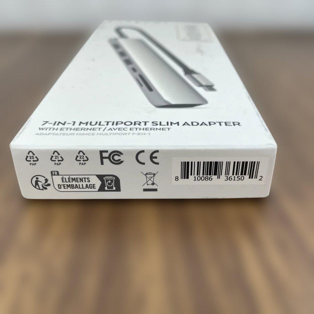 11431未開封SATECHI 7-in-1 Slim Plus USB-C