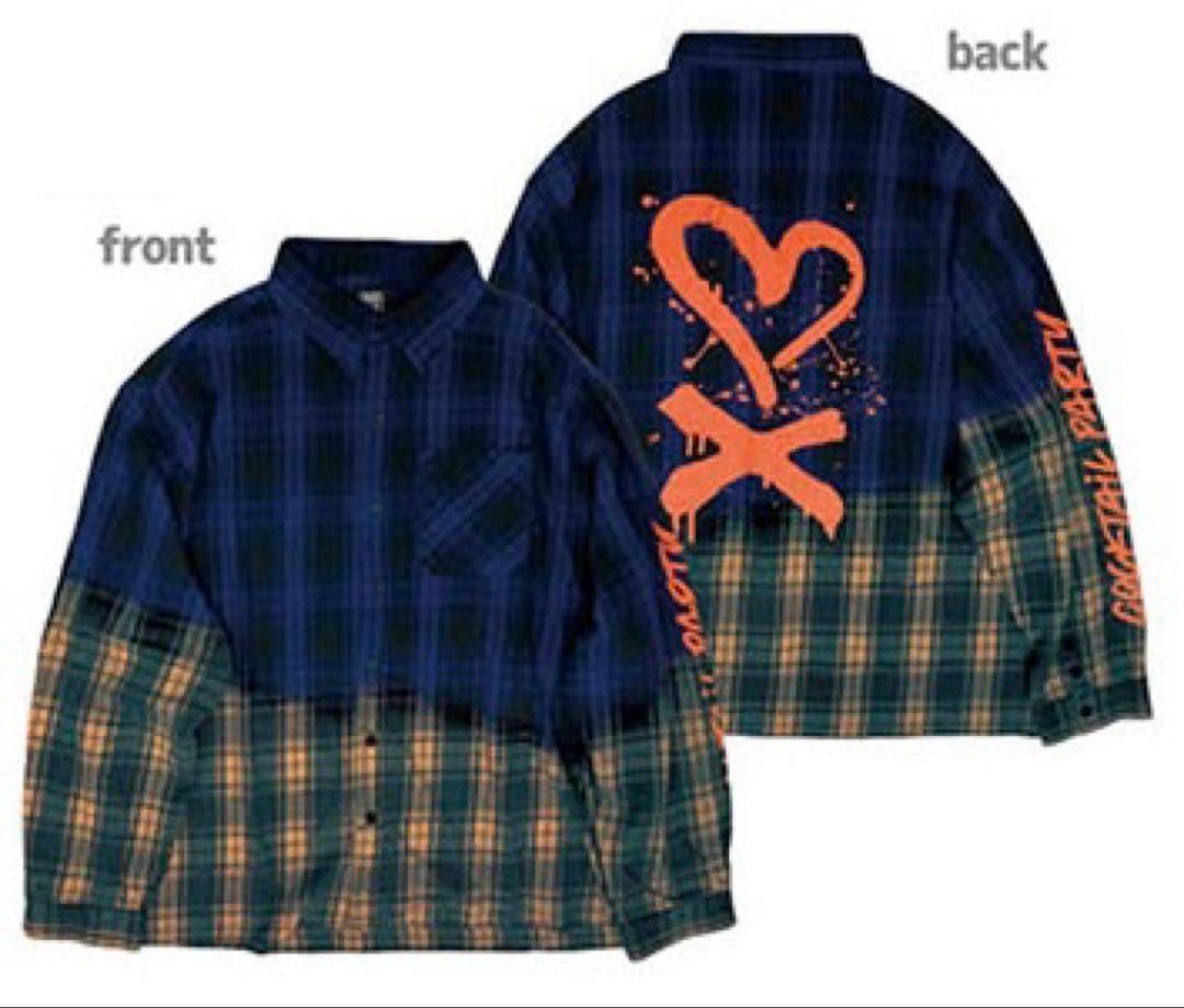 LiSA カクテルチェックシャツ ROUTE13 Cocktail Party