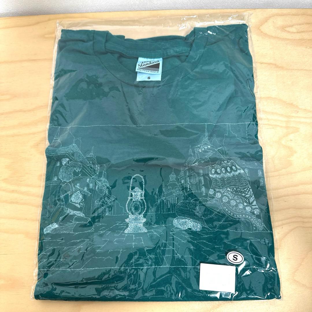 米津玄師 '14 帰りの会・続編　犬と猫-T / GREEN Sサイズ Tシャツ