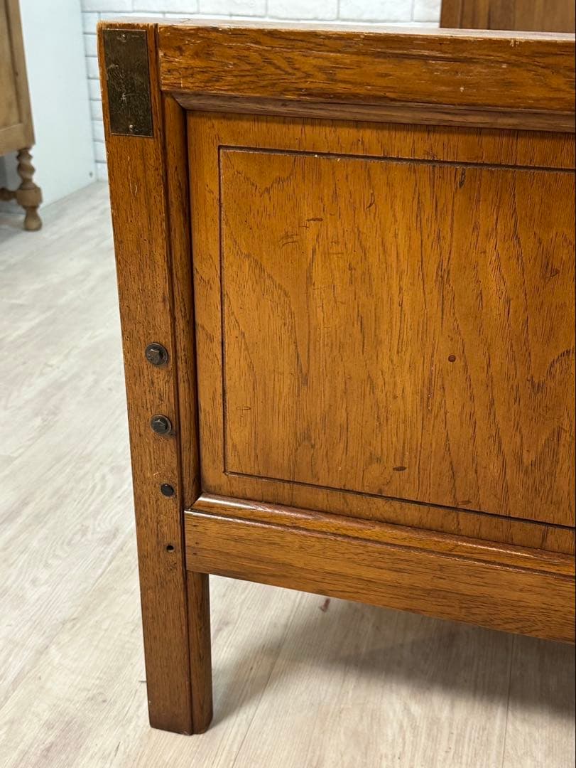 【ぷらまい】1960アメリカ　ビンテージ　シングルベッドフレーム