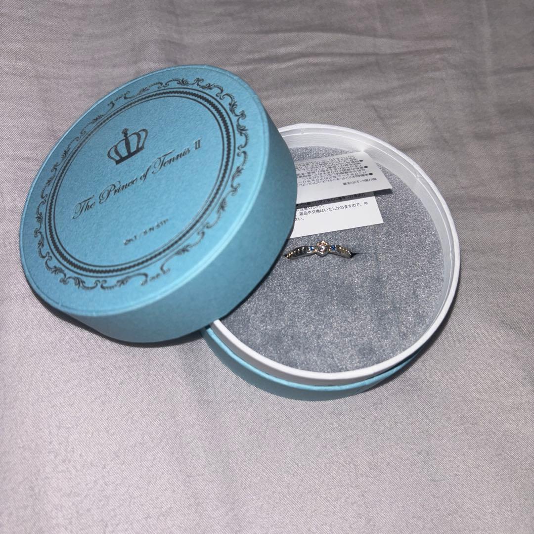 忍足侑士 指輪 フラッグモチーフリング