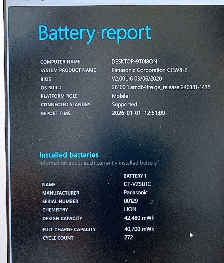 高性能モバイルPC Let’s note SV8 12型 Win11 軽量