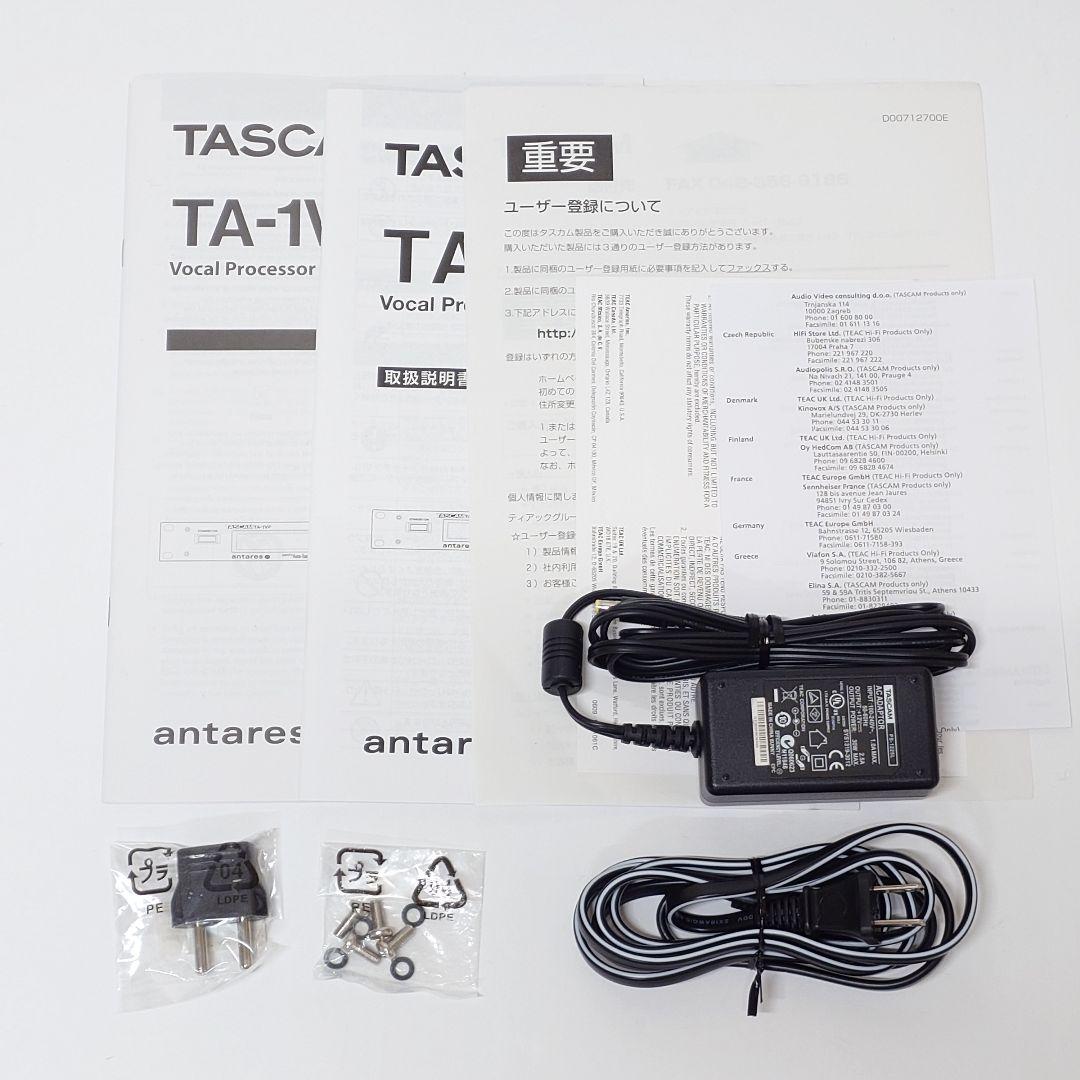 【美品】TASCAM TA-1VP マイクプリアンプ タスカム