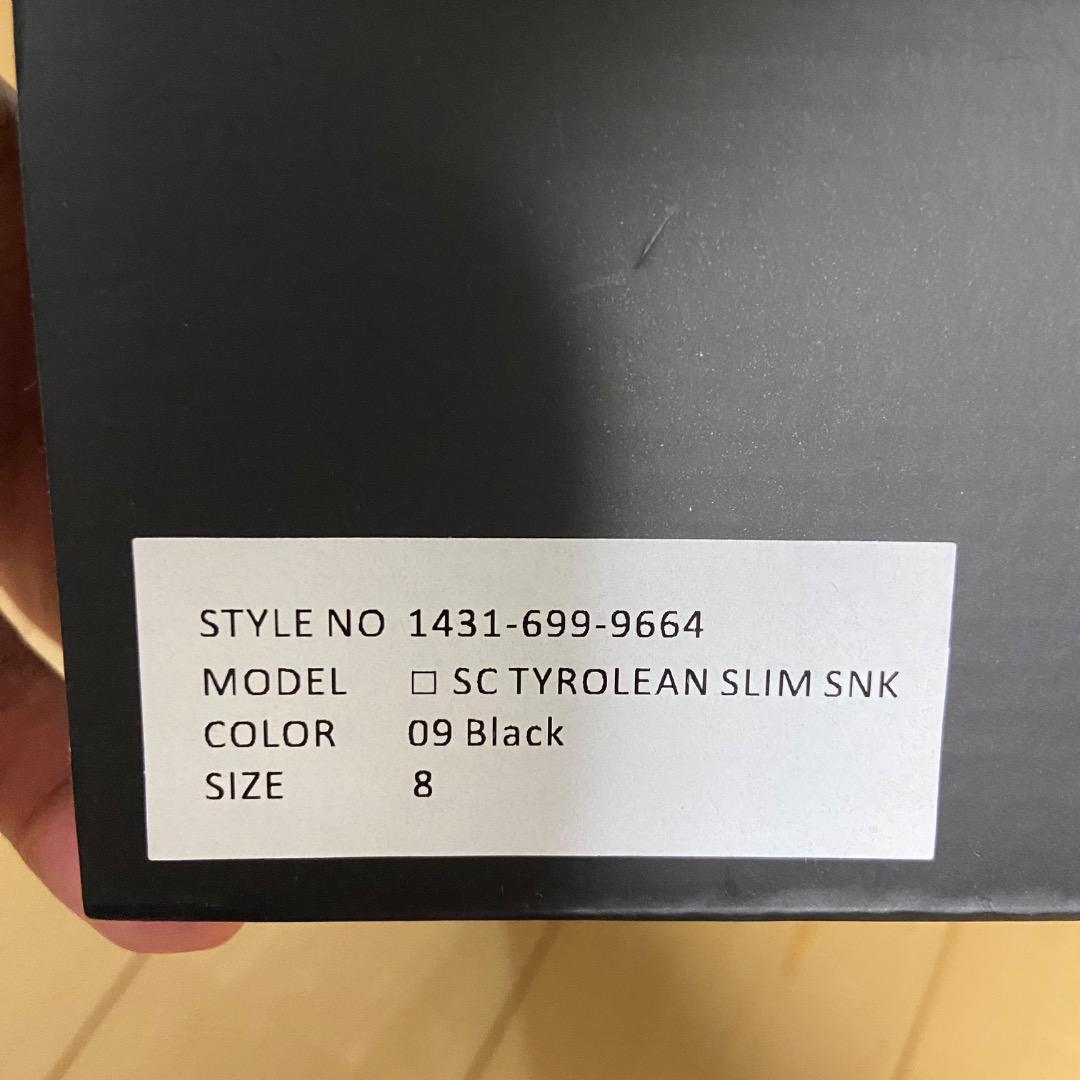 united arrows SC TYROLEAN SLIM SNK チロリアン
