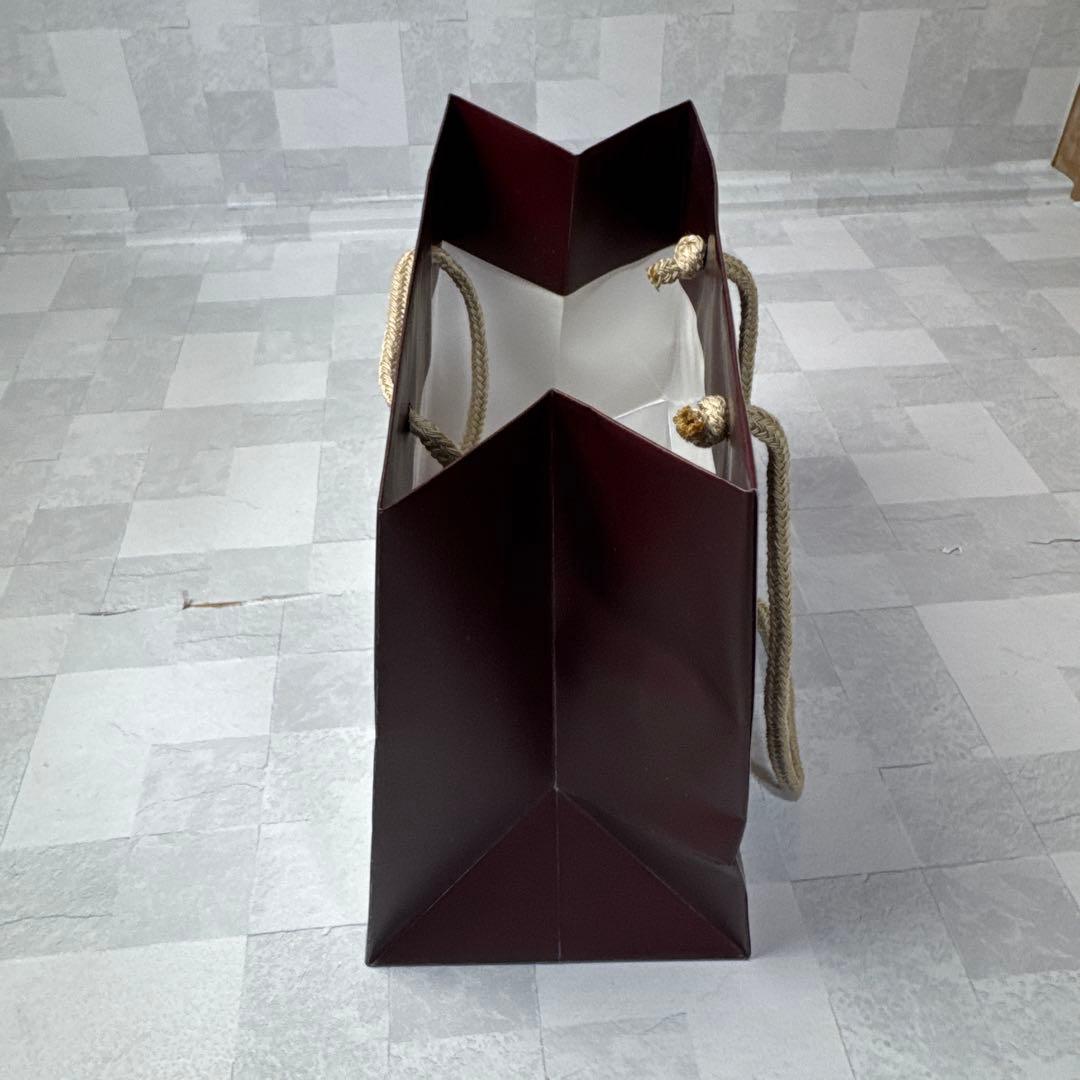 800枚以上！ ボルドーカラー ショッパー 手提げ袋 キャリーバッグ