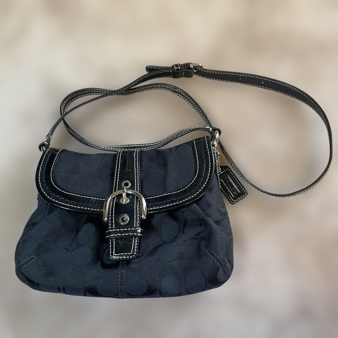 COACH ショルダーバック 黒