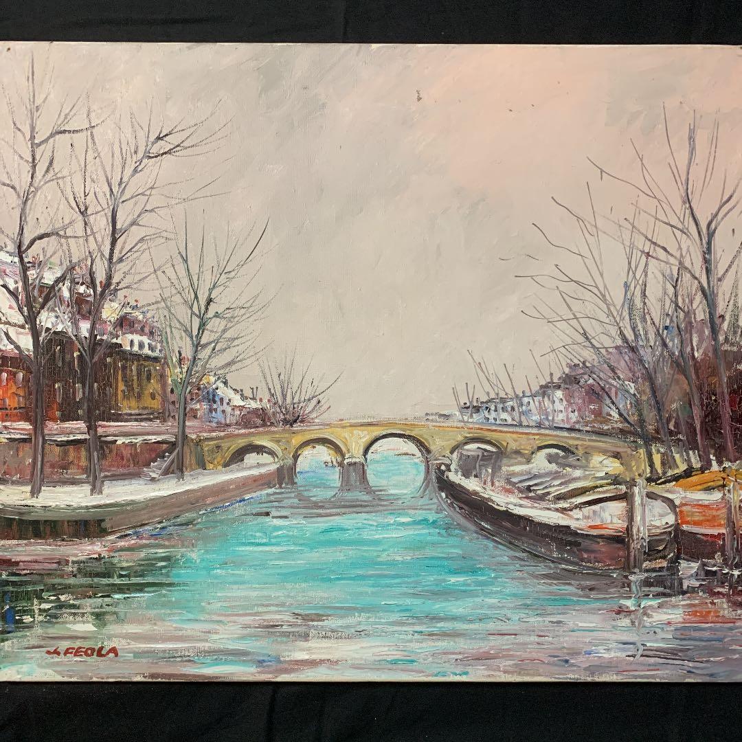 風景画　　油絵