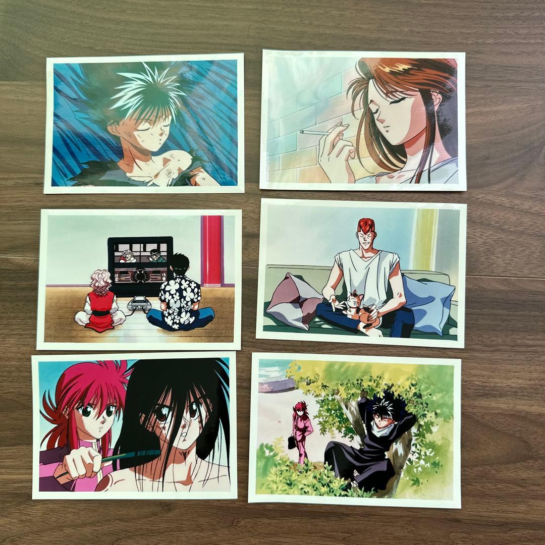 幽遊白書 VHS購入特典 生写真　ブロマイド26枚セット 希少レア　コミック全巻