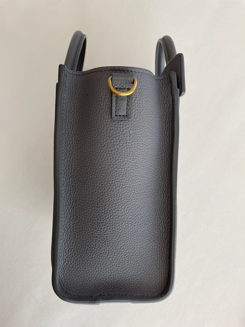 【専用】美品 セリーヌ 【CELINE】ラゲージ ナノ Nano コール グレー