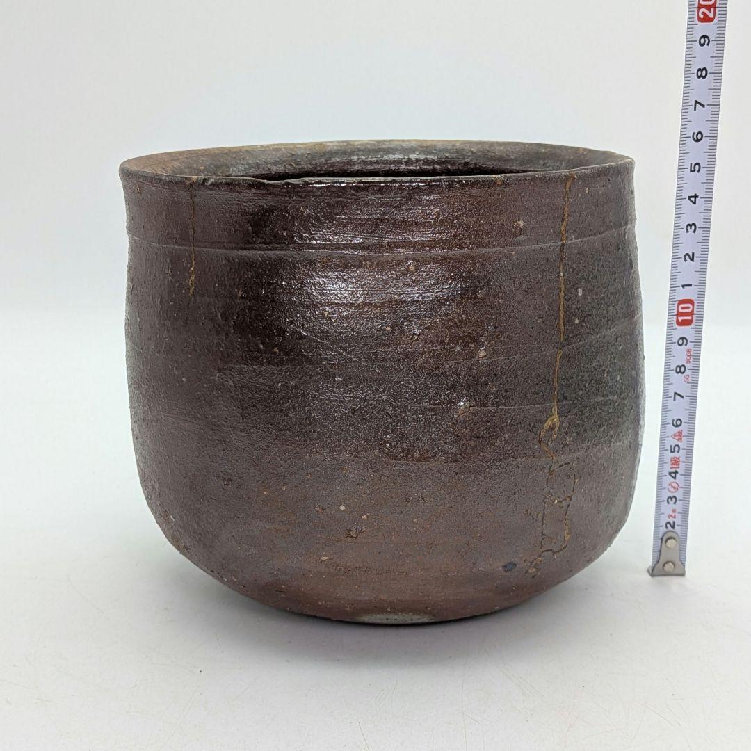 人間国宝 藤原雄 備前焼 花器 用心箱 花生 花入 フラワーベース 華道具 灰器