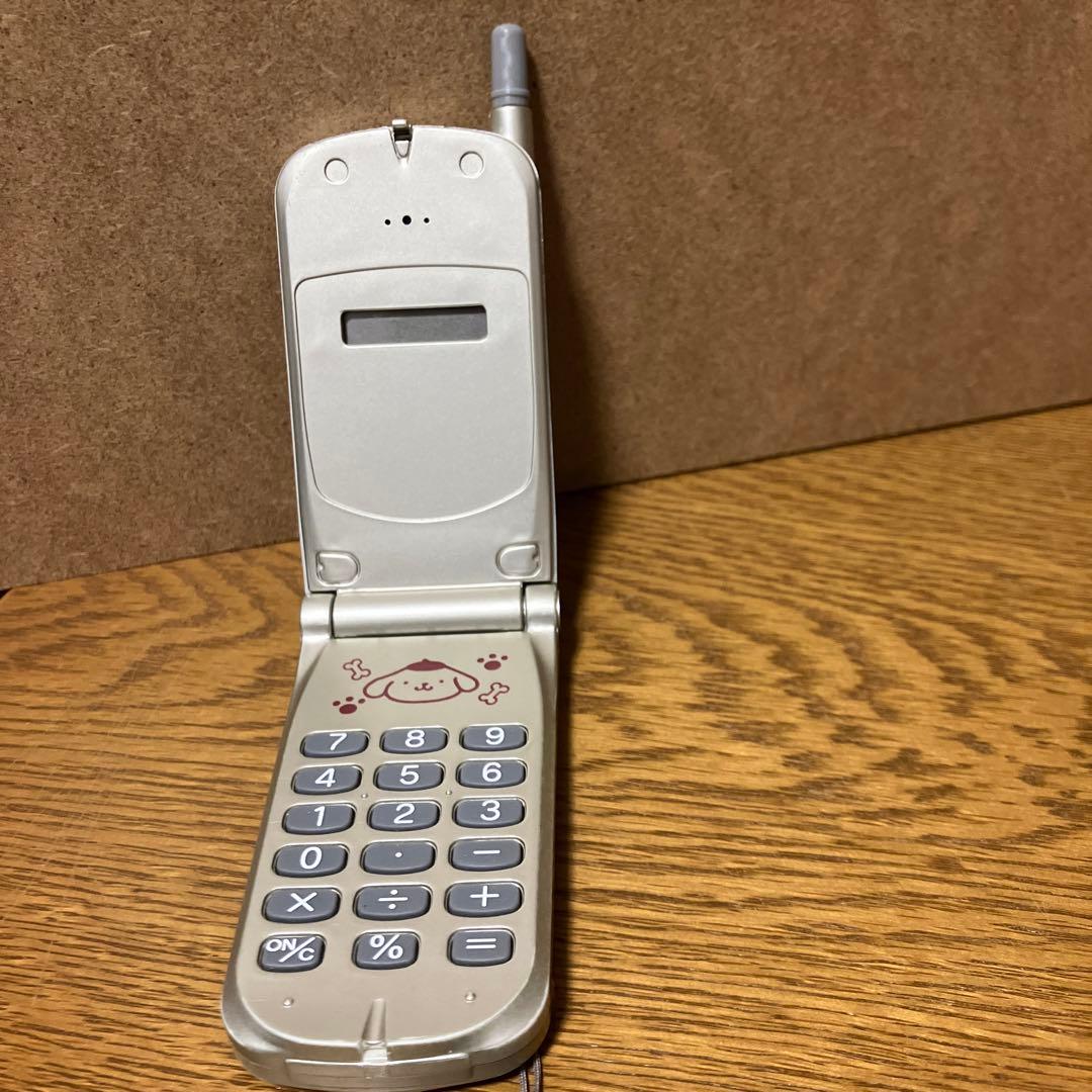 当時物 激レア 2000年 携帯型電卓　ポムポムプリン
