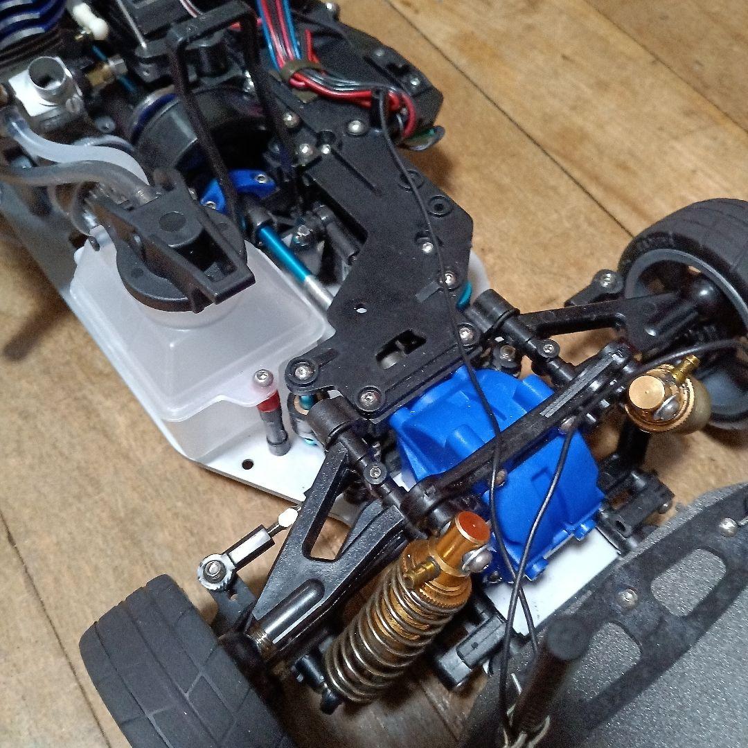 タミヤ製品・エンジンRCカー TG10-Mk.2(組立済み)