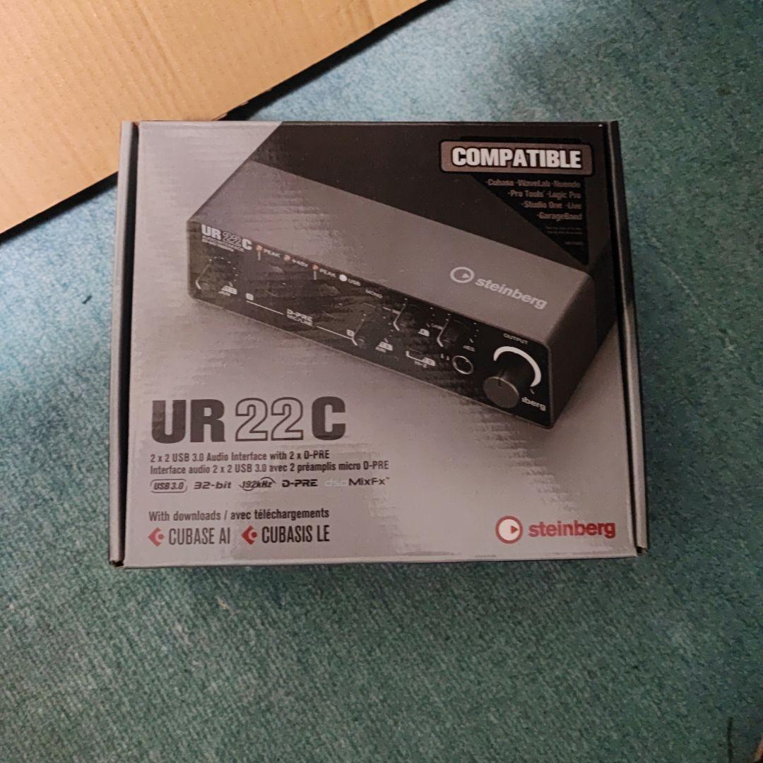 nao　Steinberg UR22C オーディオインターフェース