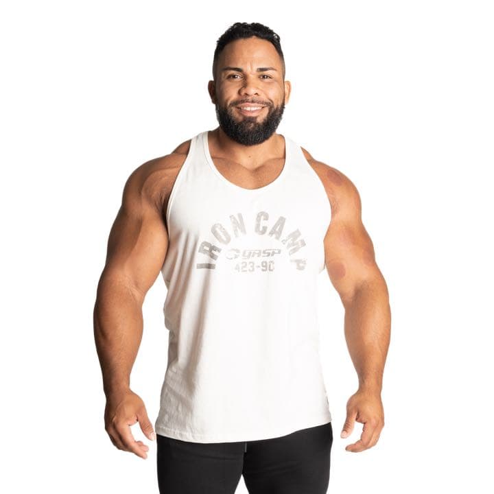 Gasp スローバックタンク　オフホワイト　M マイプロ　エクステンド