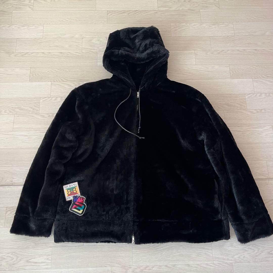 専用　BIGBANG ラストダンス 公式オンラインストア限定 ボアパーカー M