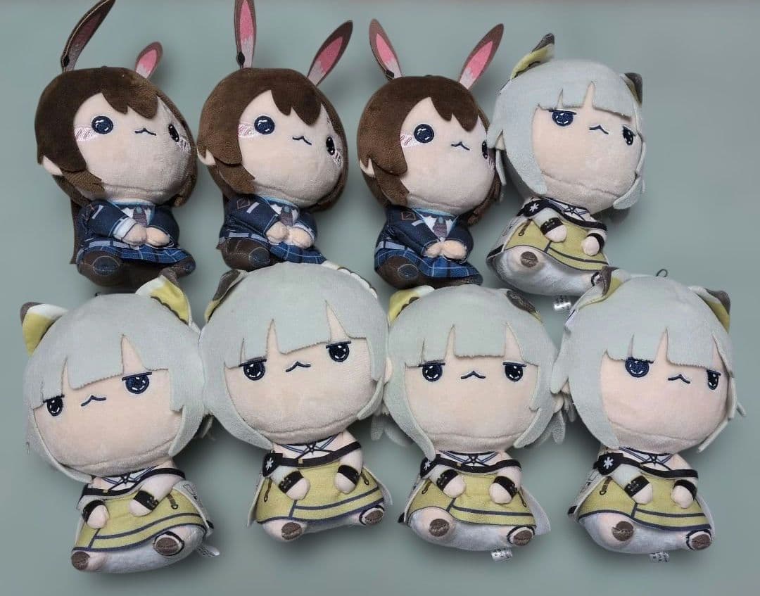 8点セット◆アークナイツ もちぴこぬいぐるみ アーミヤ ケルシー